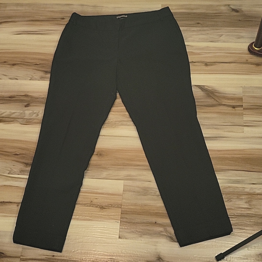 Express Editor Black Dress Pants